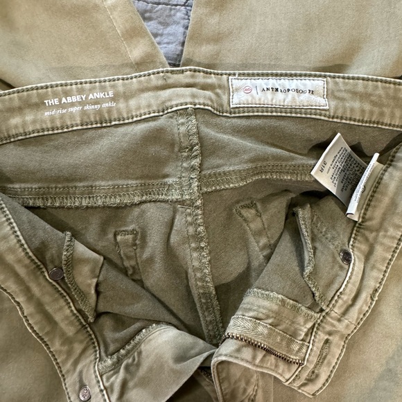 AG Adriano Goldschmied Abby Sateen Mid-Rise Skinny Ankle Jeans 31R - Picture 7 of 7